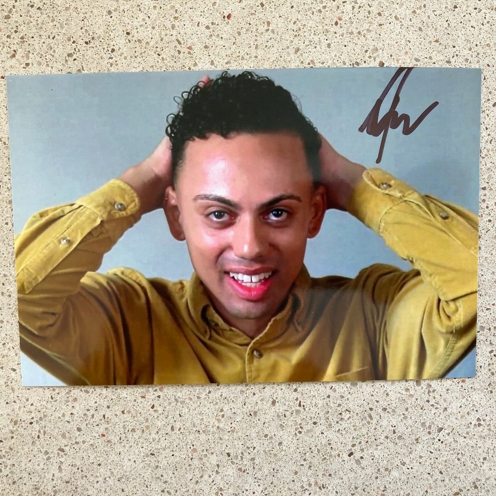 Sky Lakota-Lynch Signed Photo 4”X6” Jared Kleinman Dear Evan Hansen On Broadway